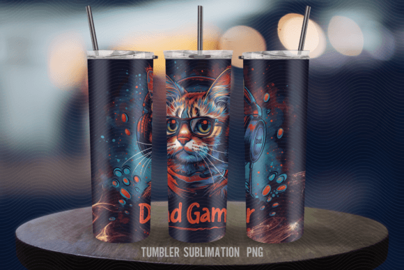 Download Dad Gamer 20oz Tumbler Design | PNG - Premium Resources